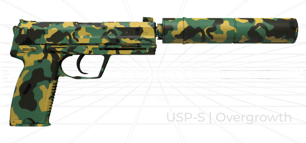 USP-S Overgrowth CS2 skin