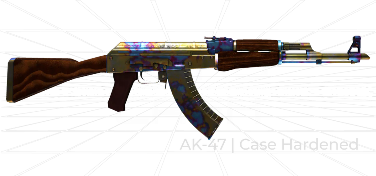 AK-47 Case Hardened CS2 skin