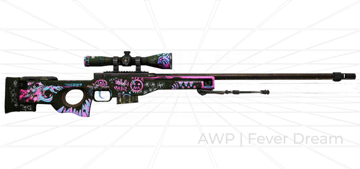 AWP Fever Dream CS2 skin