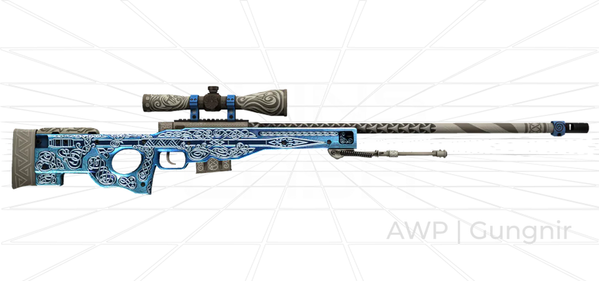 AWP Gungnir CS2 skin