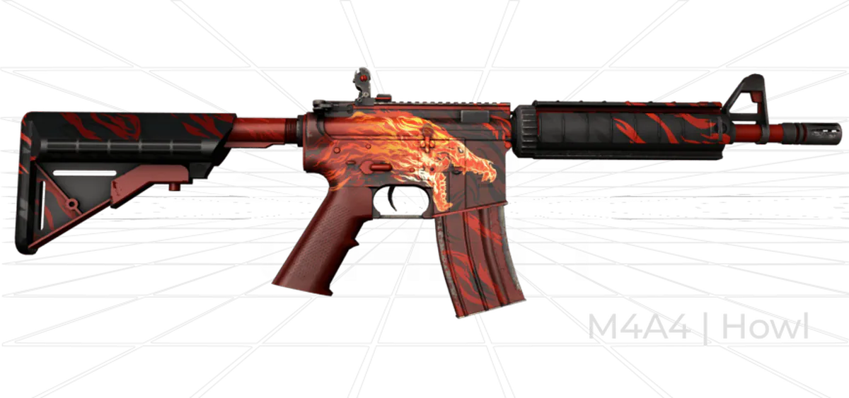 M4A4 Howl CS2 skin