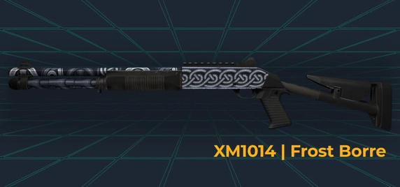 XM1014 _ Frost Borre skin