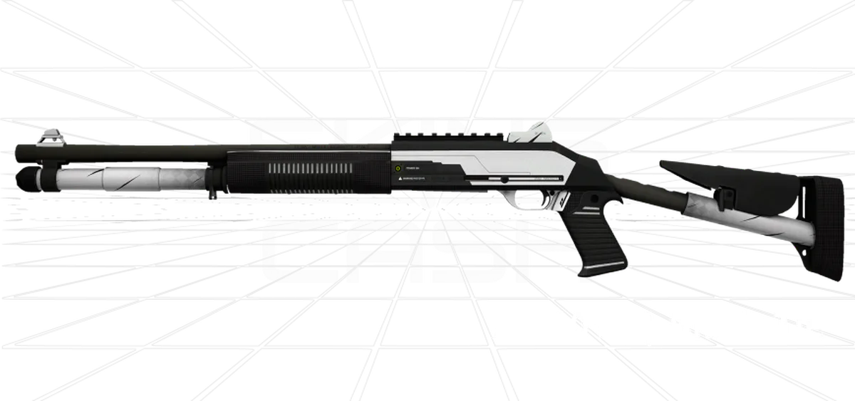 xm1014 black tie skin