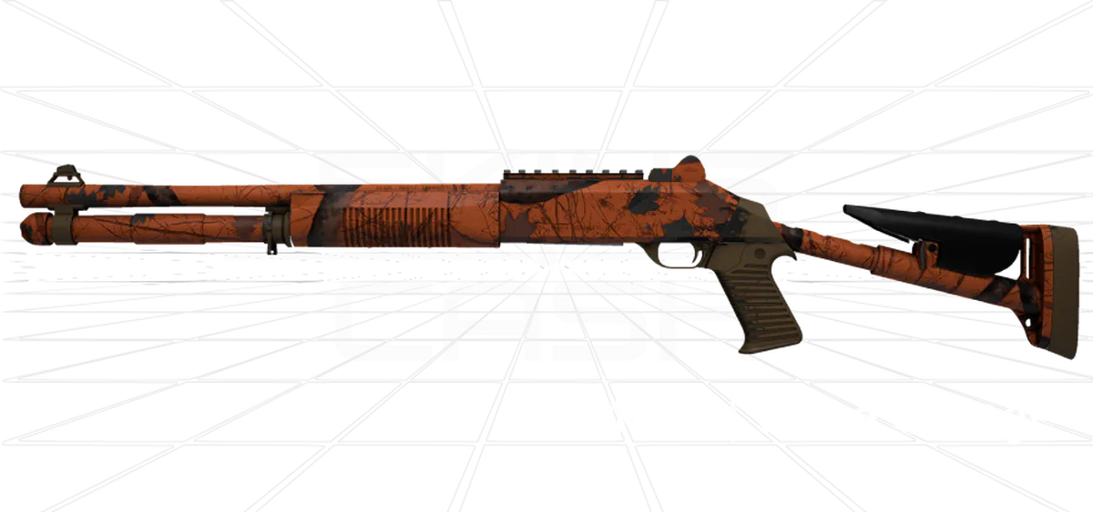xm1014 blaze orange skin