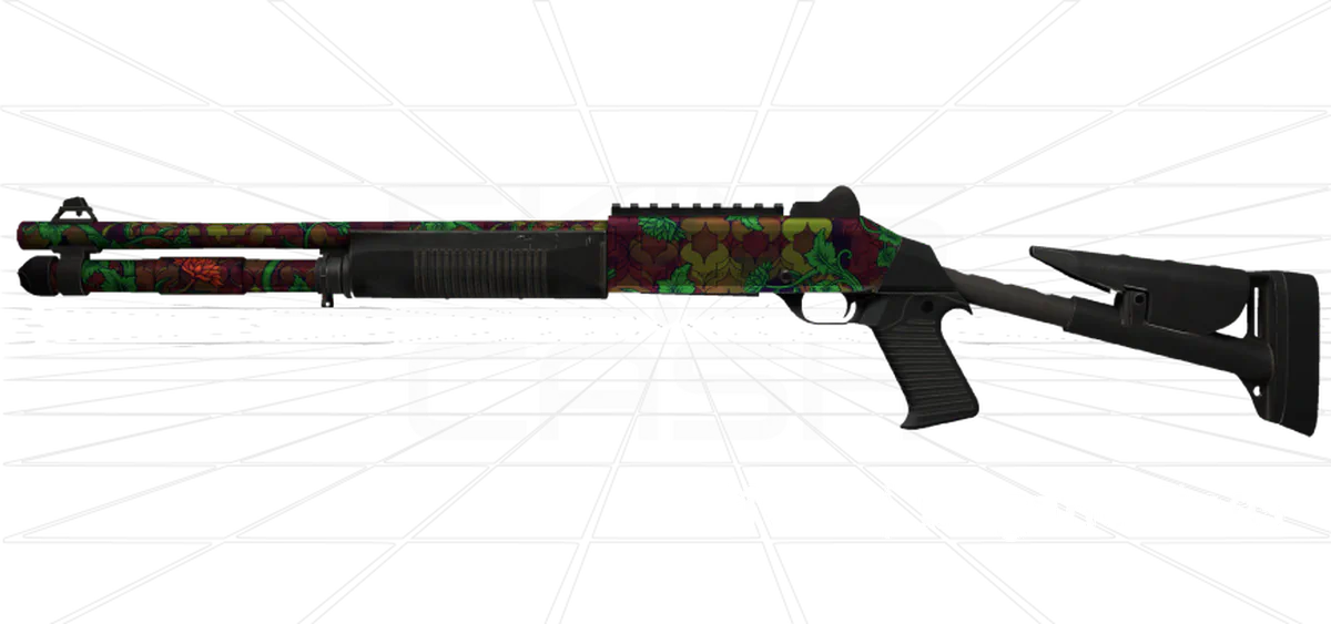 xm1014 elegant vines Skin