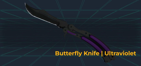 Butterfly Knife Ultraviolet