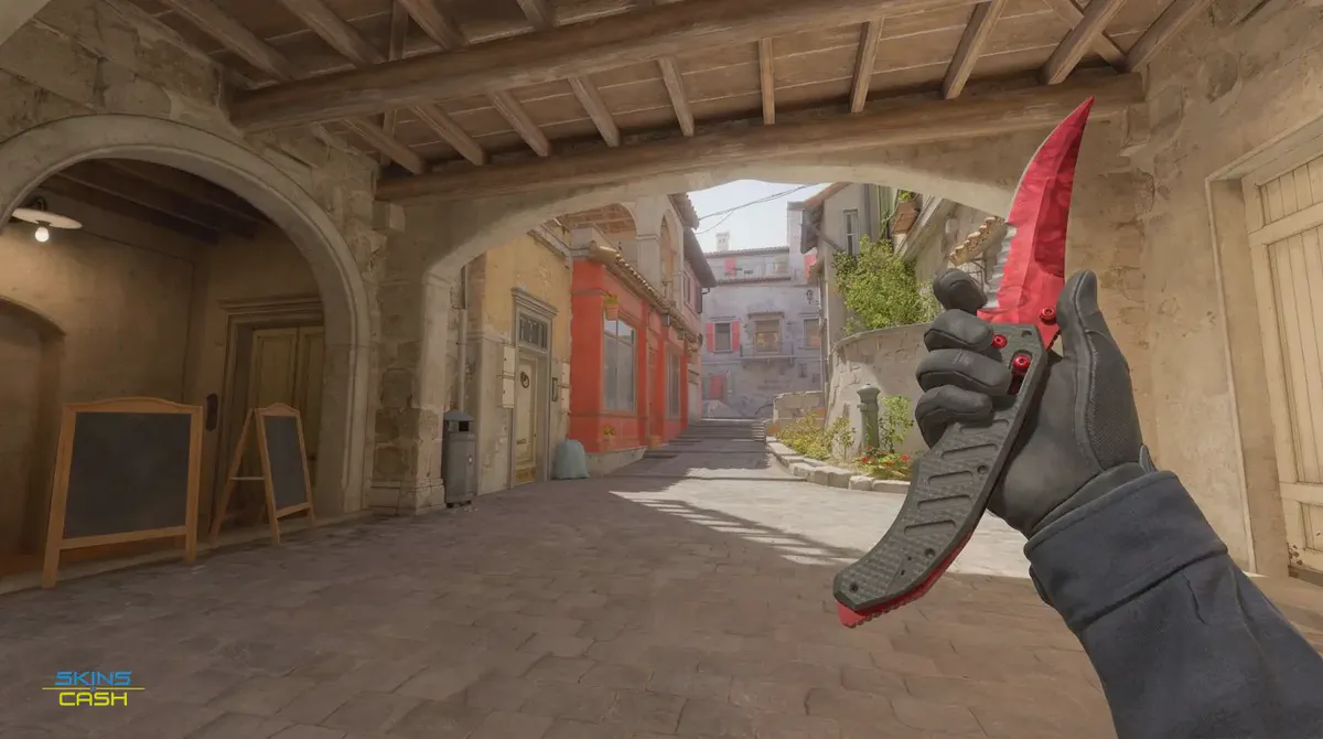 ★ Flip Knife | Doppler Ruby CS2 skin