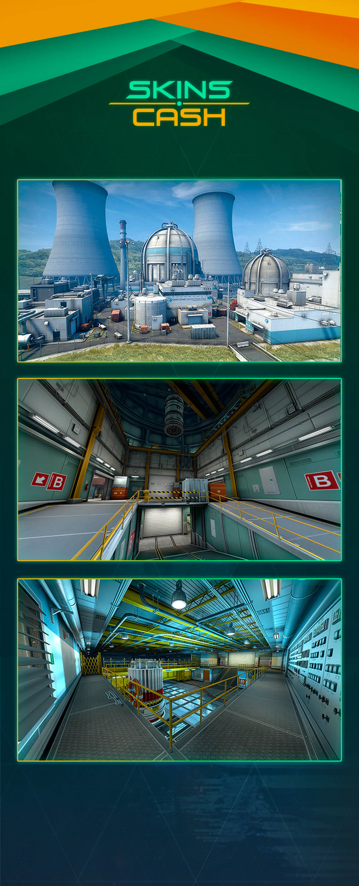 Counter-Strike: Global Offensive and remastered Nuke