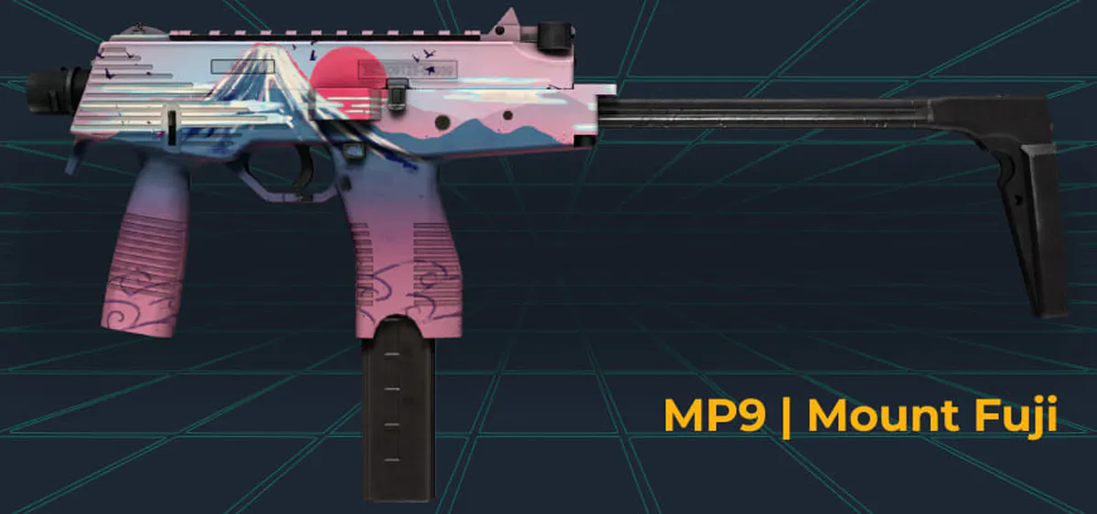 MP9 Mount Fuji skin