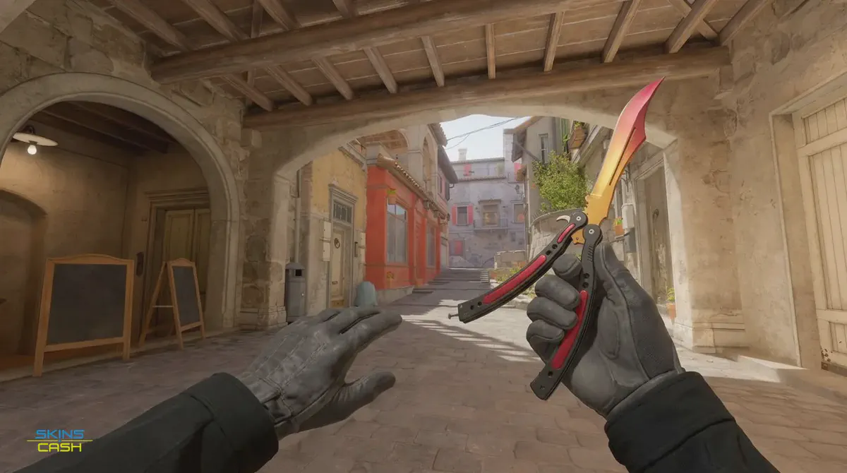 Butterfly Knife Fade CS2 skin
