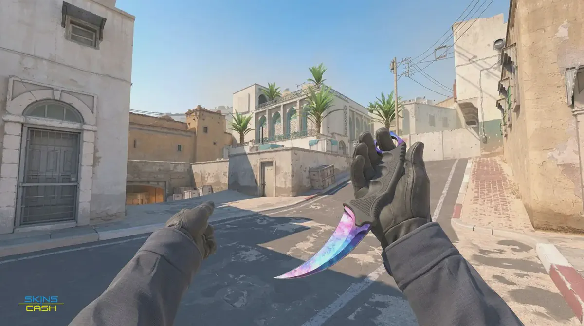 Karambit Marble Fade CS2 skin