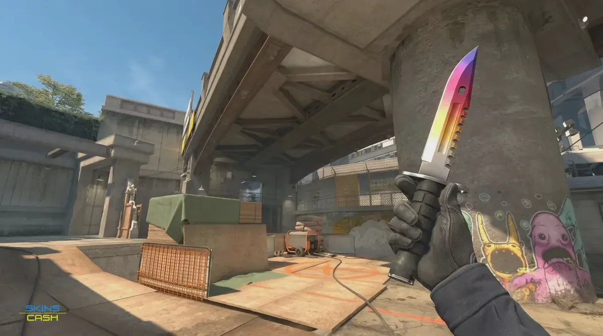M9 Bayonet Fade CS2 skin