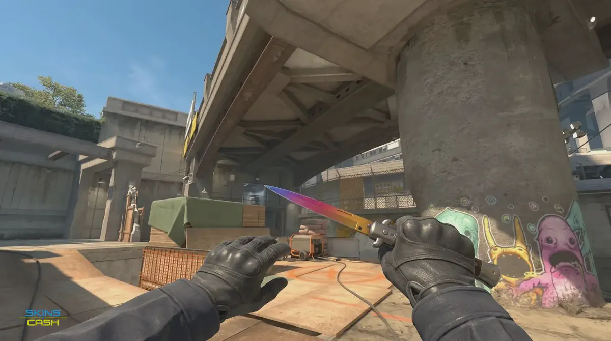 Stiletto Knife Fade CS2 skin