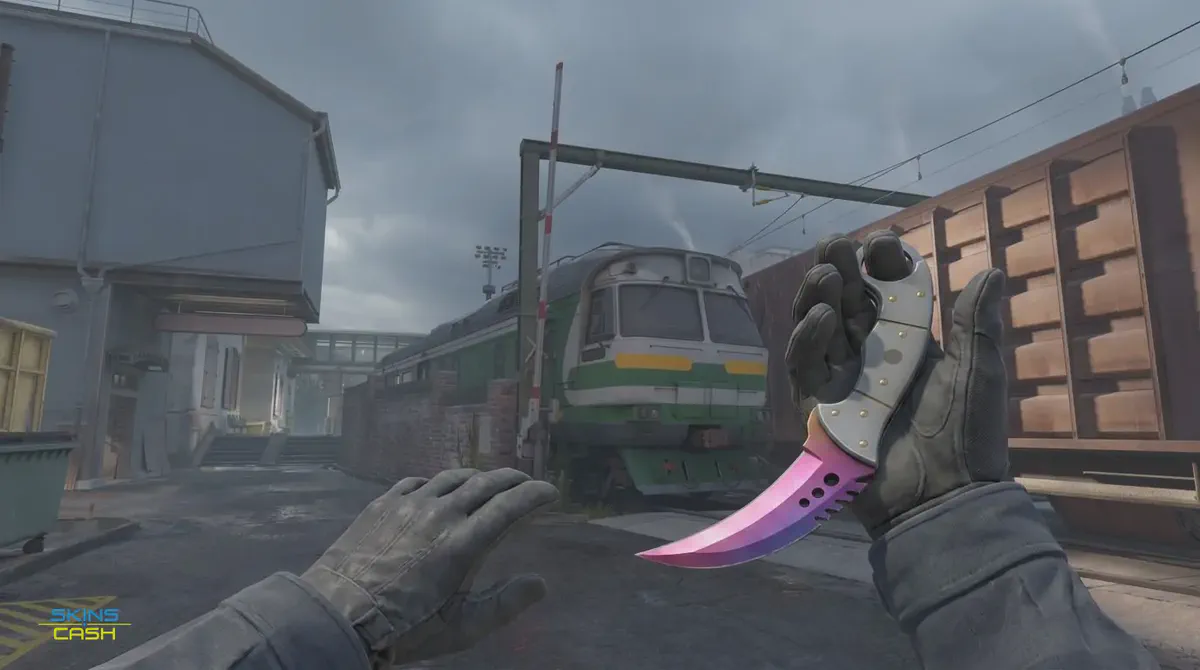 Talon Knife Fade CS2 skin