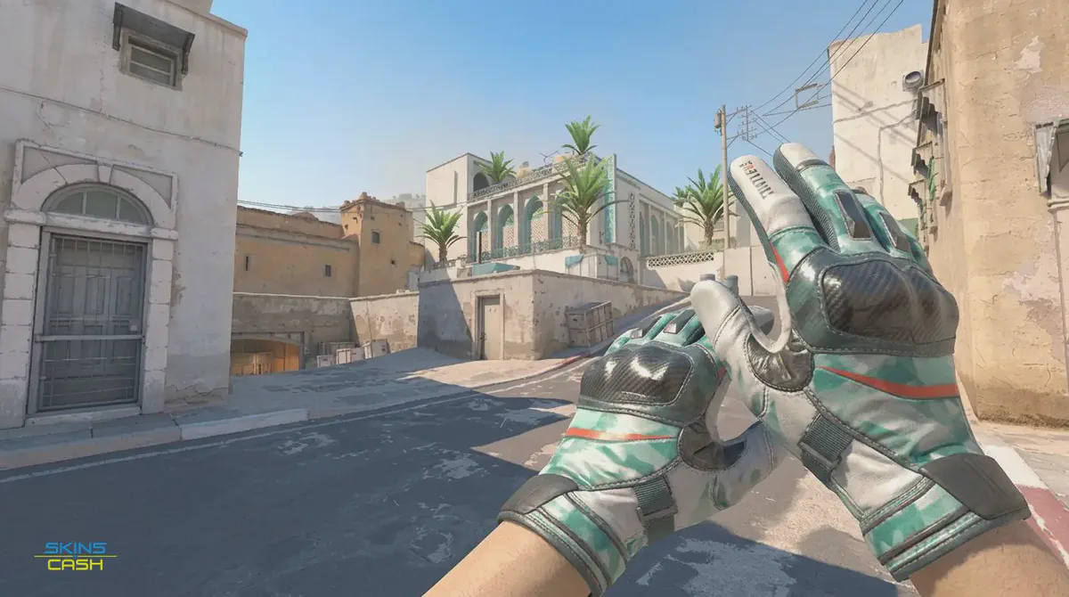 ★ Moto Gloves | Spearmint CS2 skin