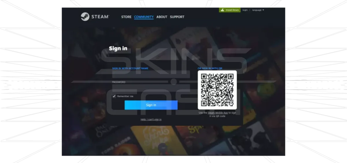 logging-into-steam