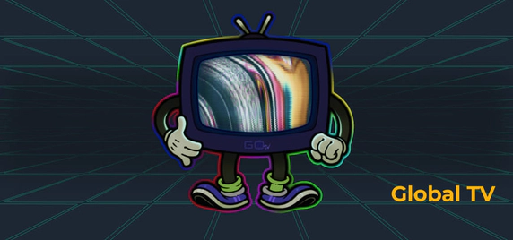 Global TV sticker