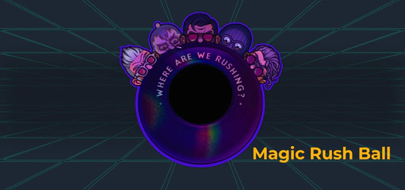 Magic Rush Ball sticker
