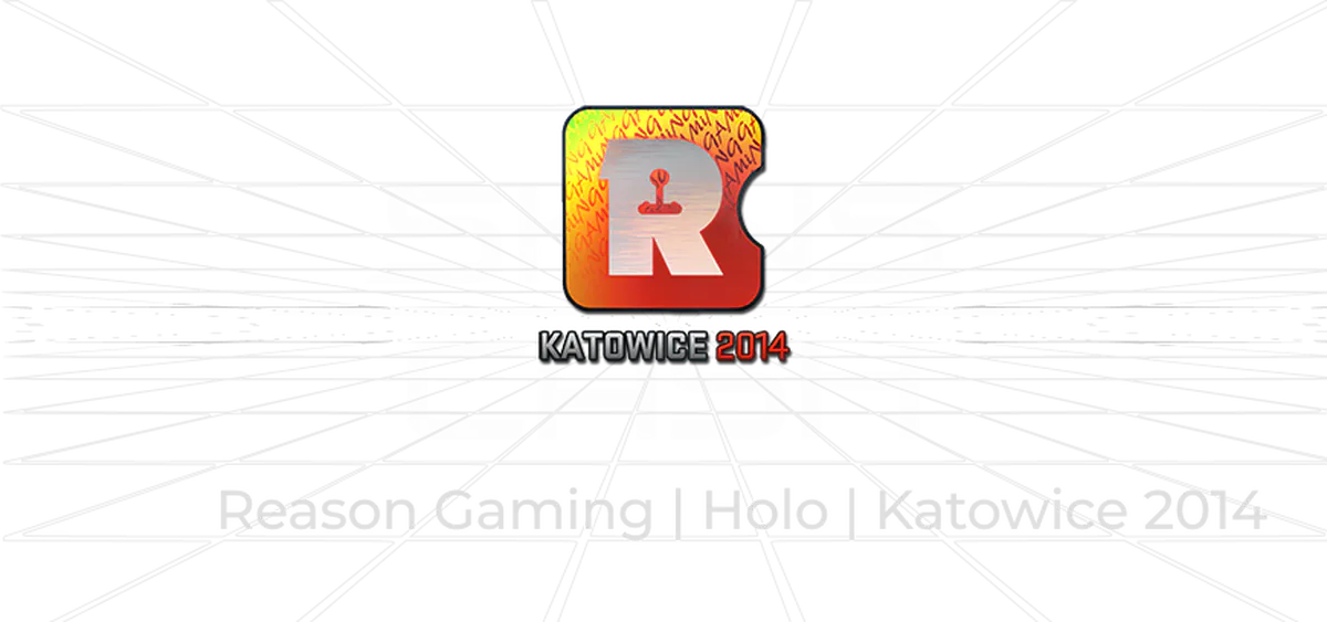 Reason Gaming Holo Katowice 2014 CS2 sticker