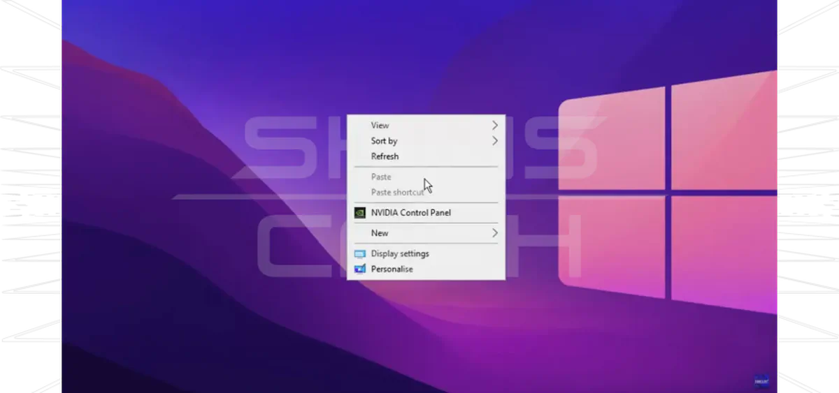 find nvidia control panel