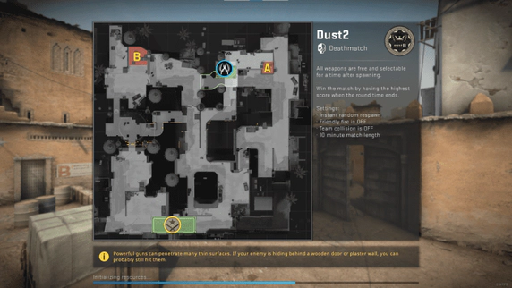 Dust 2 map