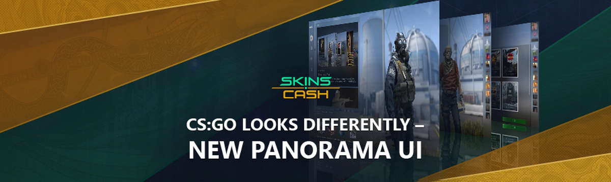 CS:GO looks differently – new Panorama UI