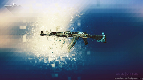 CS GO wallpaper HD AK-47 Vulcan