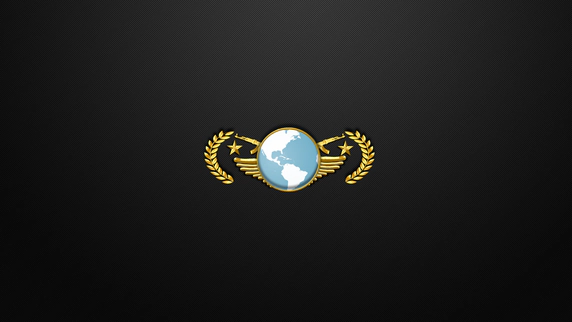 CS GO wallpaper HD Logo Global Elite