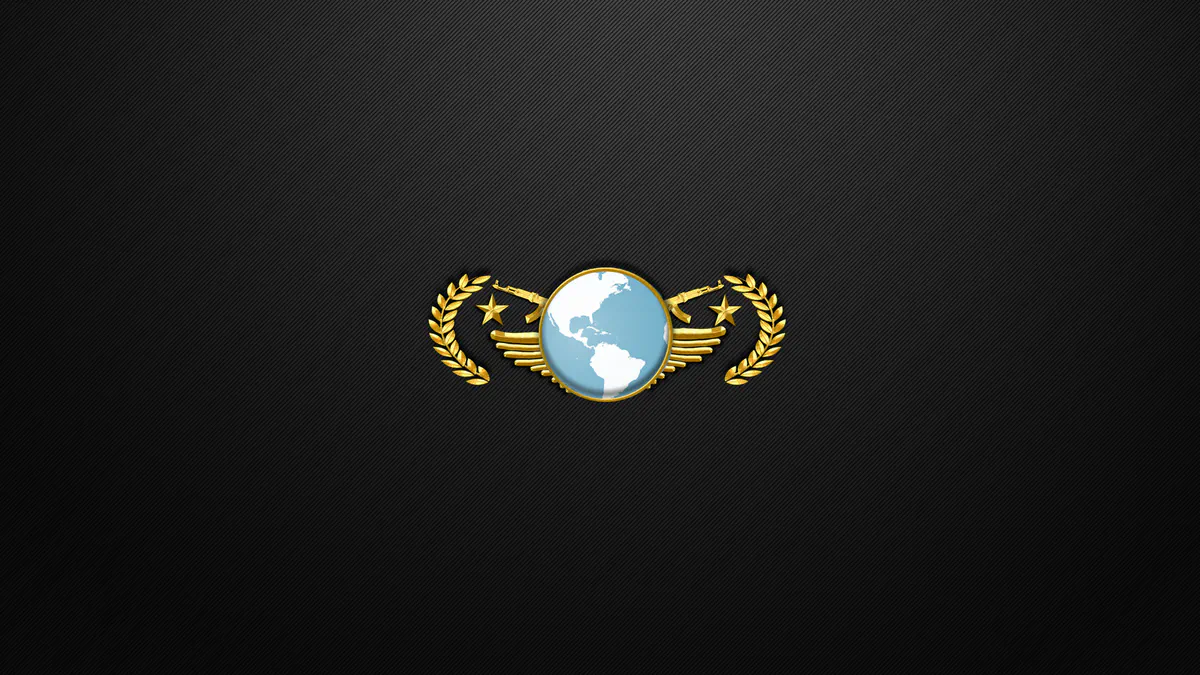 CS GO wallpaper HD Logo Global Elite