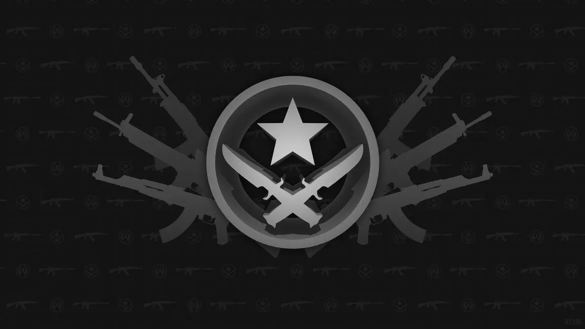 CS GO wallpaper HD logo img