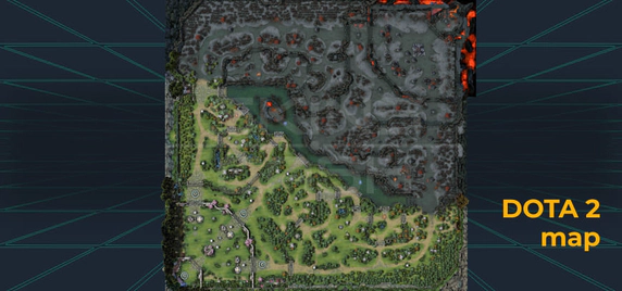 DOTA 2 map