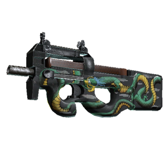 P90 Emerald Dragon