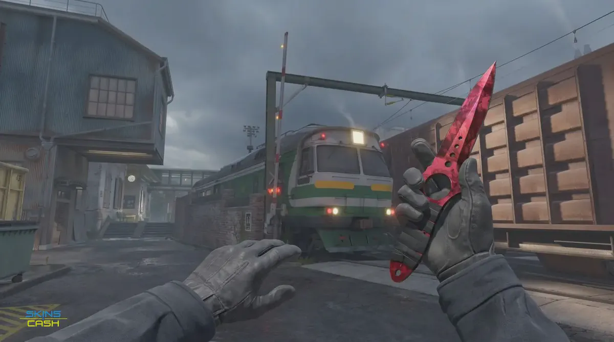 ★ Skeleton Knife | Doppler Ruby CS2 skin
