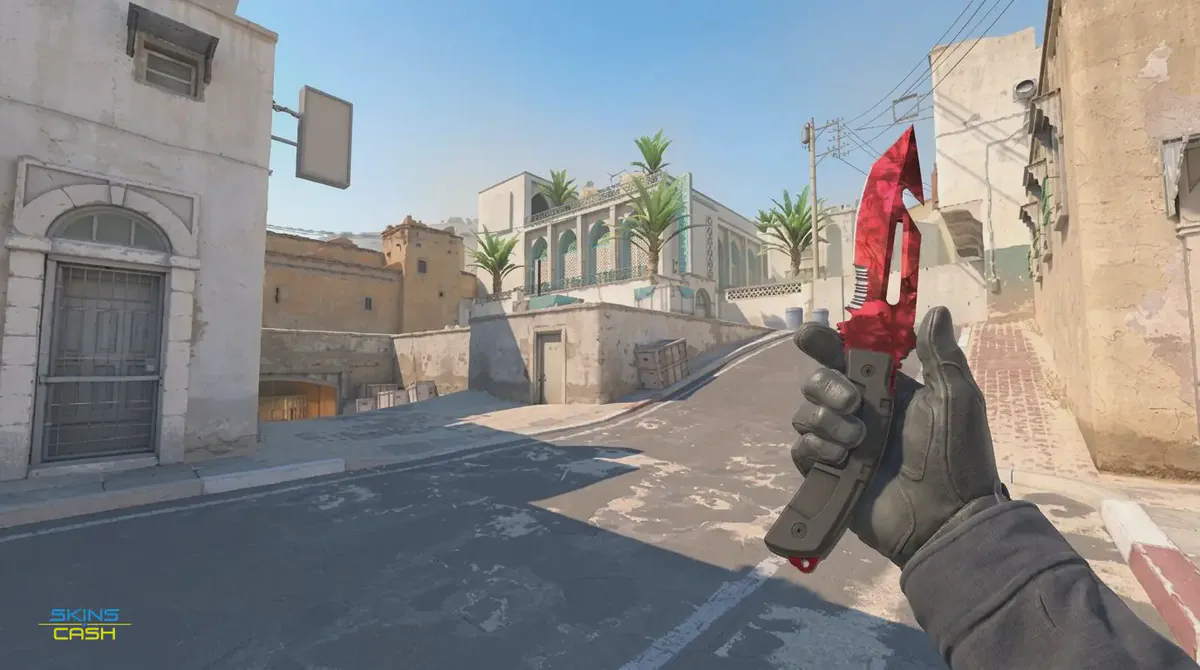 ★ Survival Knife | Doppler Ruby CS2 skin