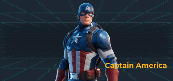 Captain America Fortnite Skin