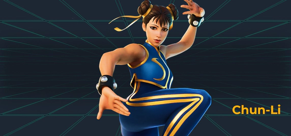 Fortnite players can't stop looking at the Chun-Li Street Fighter skin -  Dexerto