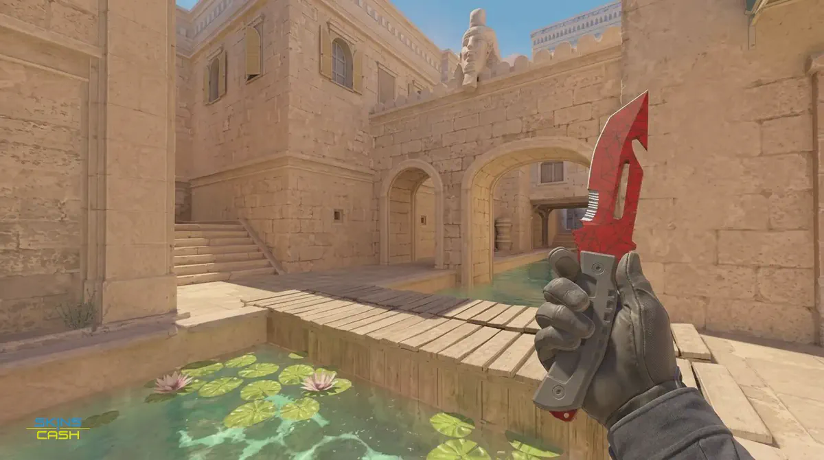 ★ Survival Knife | Crimson Web CS2 skin
