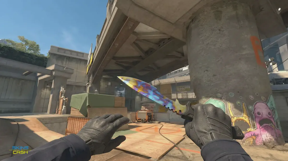 ★ Kukri Knife | Case Hardened CS2 skin