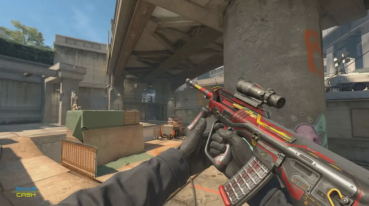 AUG | Syd Mead CS2 skin