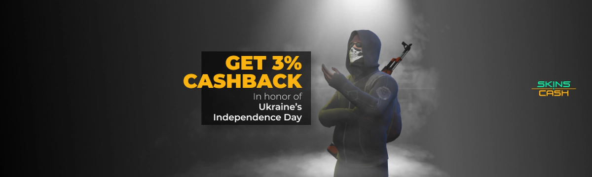 Get 3% cashback in honor of Ukraine’s Independence Day!