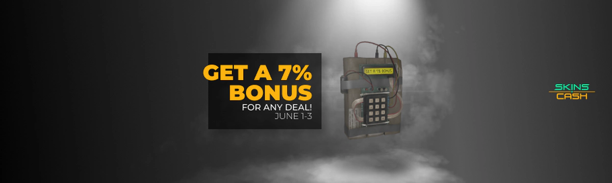 Get a 7% bonus for your deals