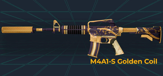 M4A1-S Golden Coil