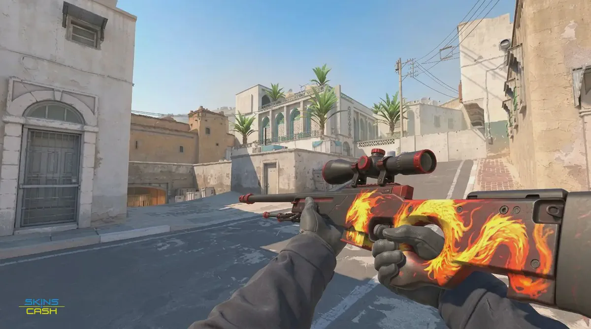AWP Wildfire CS2 skin