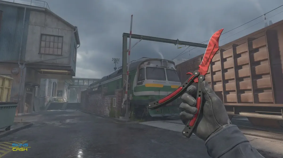 Butterfly Knife Slaughter CS2 skin