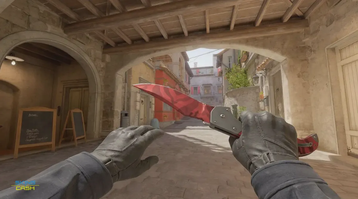 Falchion Knife Slaughter CS2 skin