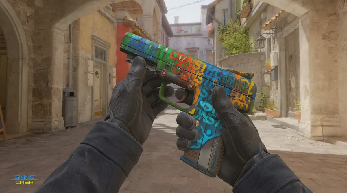 Five-SeveN Fall Hazard CS2 skin