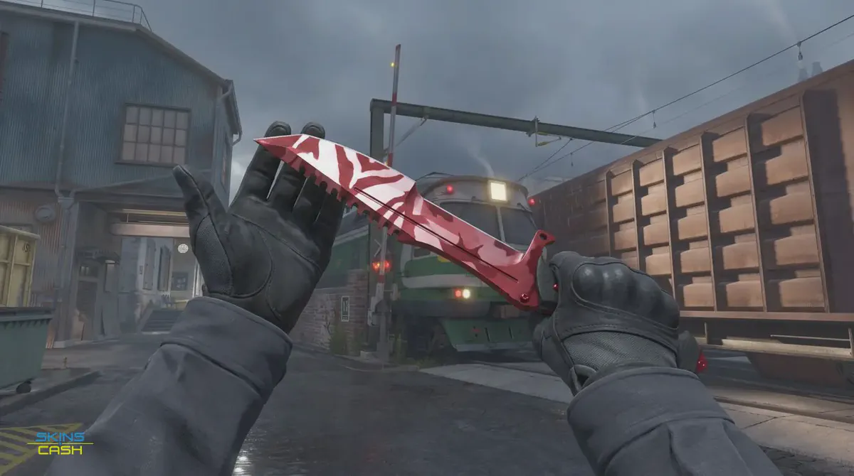 Huntsman Knife Slaughter CS2 skin