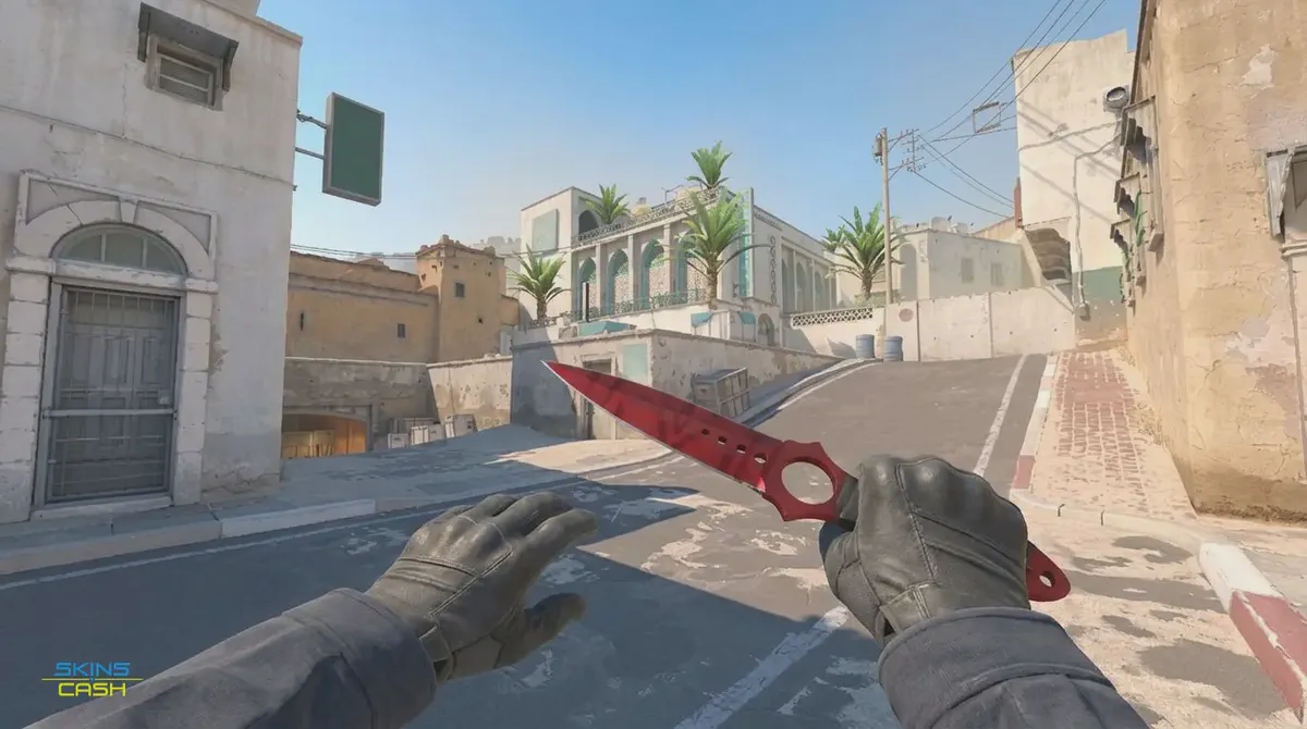 Skeleton Knife Slaughter CS2 skin