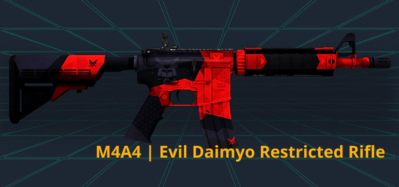 M4A4 _ Evil Daimyo Restricted Rifle