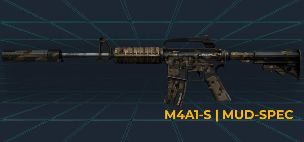 M4A1-S Mud-Spec skin